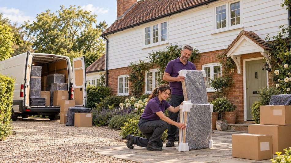 Basildon removals &mdash; Arriving at your new home
